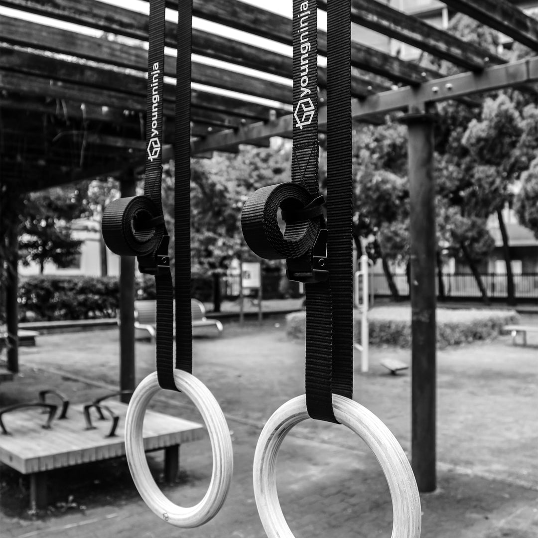 Gymnastic Rings 木製体操吊り輪 – youngninja